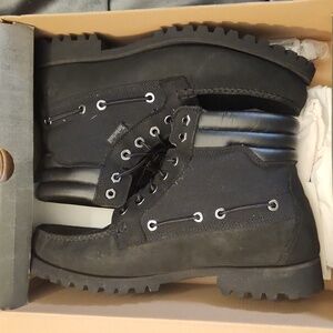 Black size 12 timberland boots